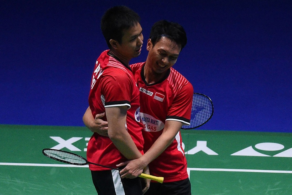 Selamat! Hendra/Ahsan Sabet Piala All England Open 2019